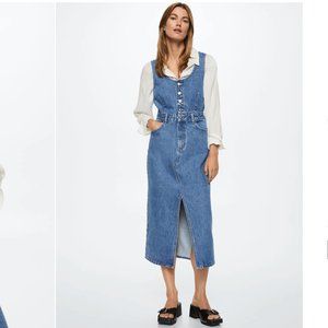 SOLD - NOT FOR SALE MANGO / NWT Button denim dress CAMILA REF. 37052877 (M)
